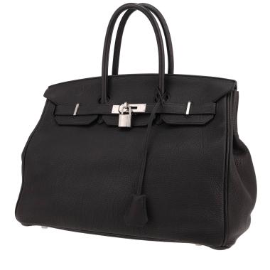 Hermès  Birkin 35 cm handbag  in black togo leather