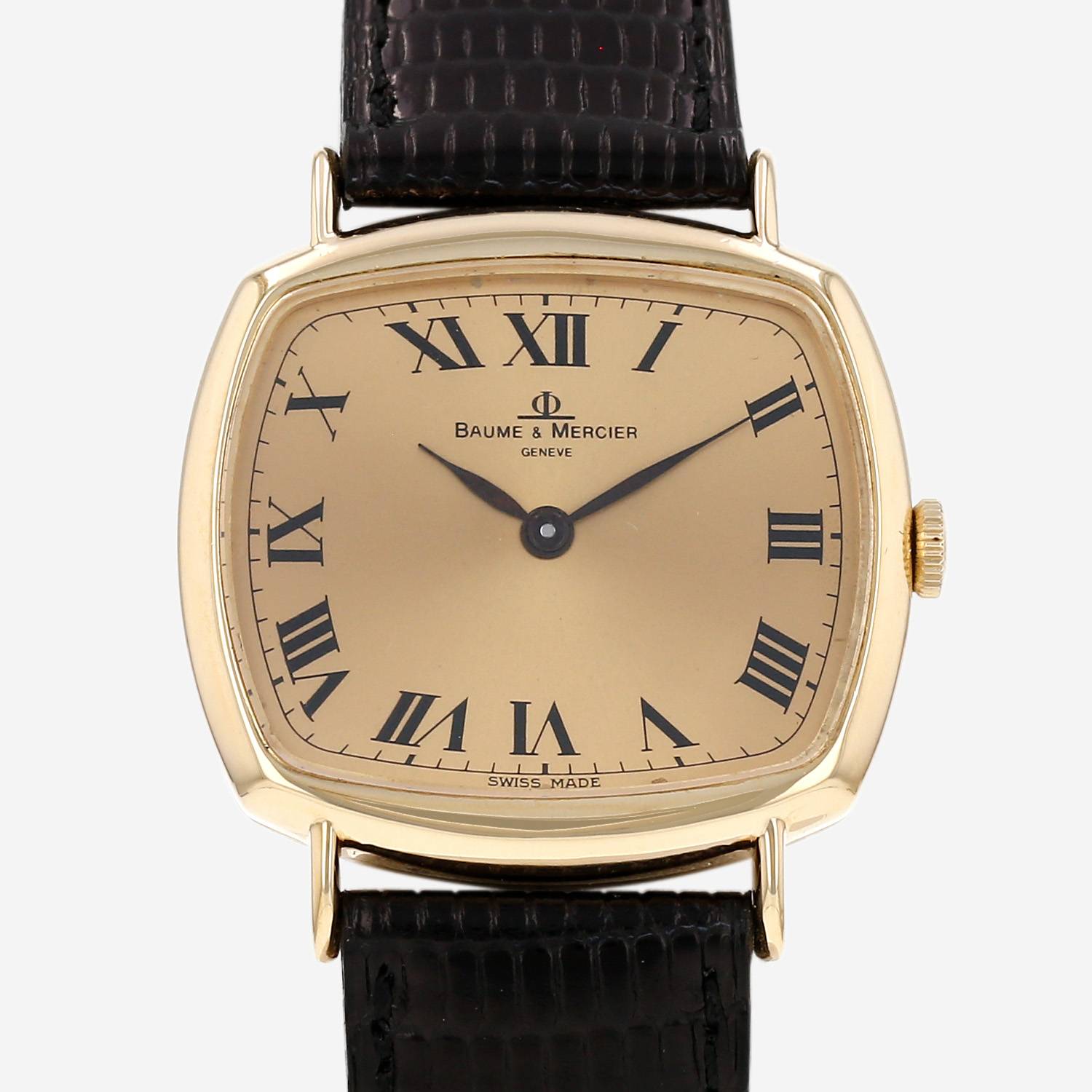 Montre Baume & Mercier Vintage en or jaune Ref: Baume & Mercier - 37078  Vers 1970