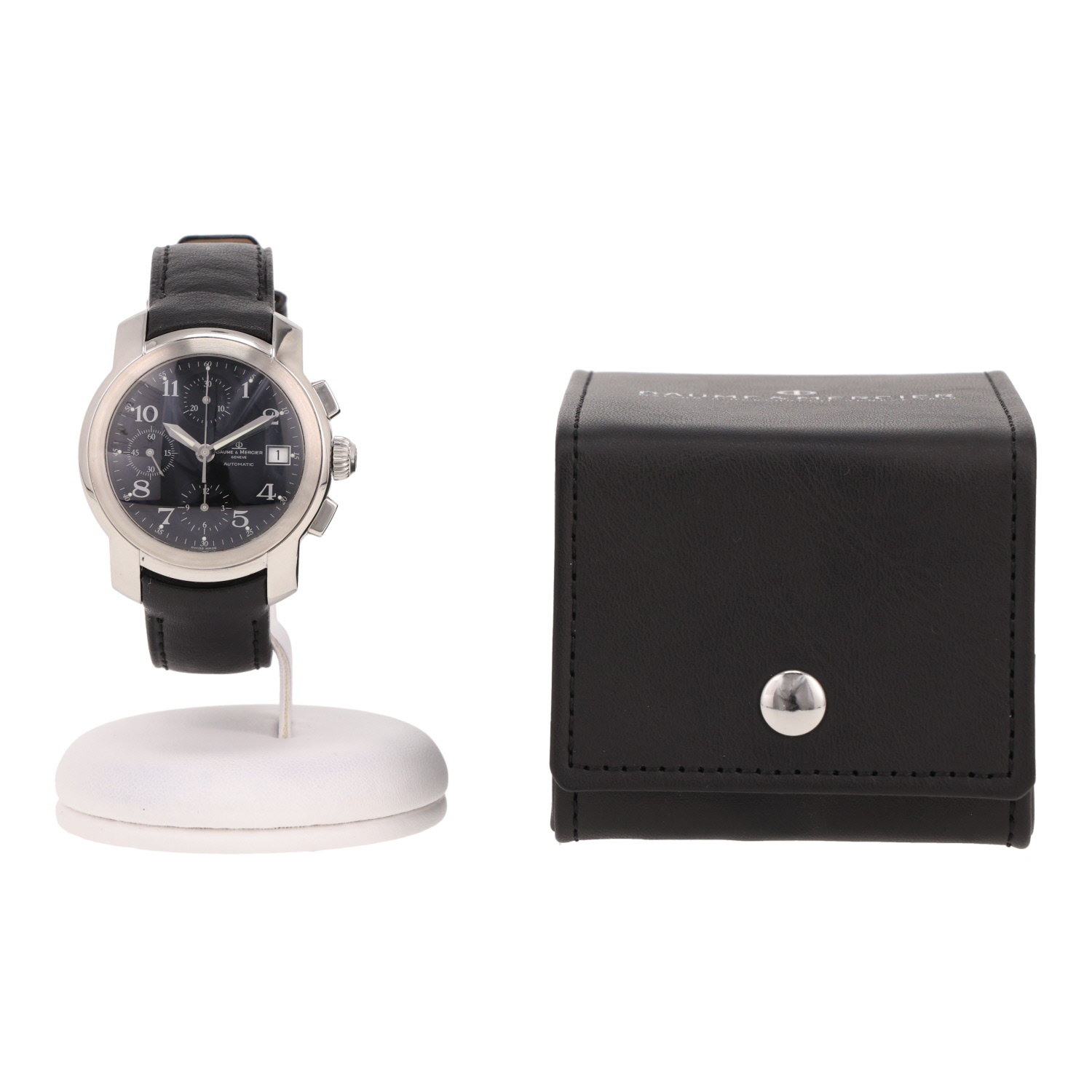 Baumeamp; Mercier Capeland steel watch, Ref: Baumeamp; Mercier - MV045216  Circa 2010
