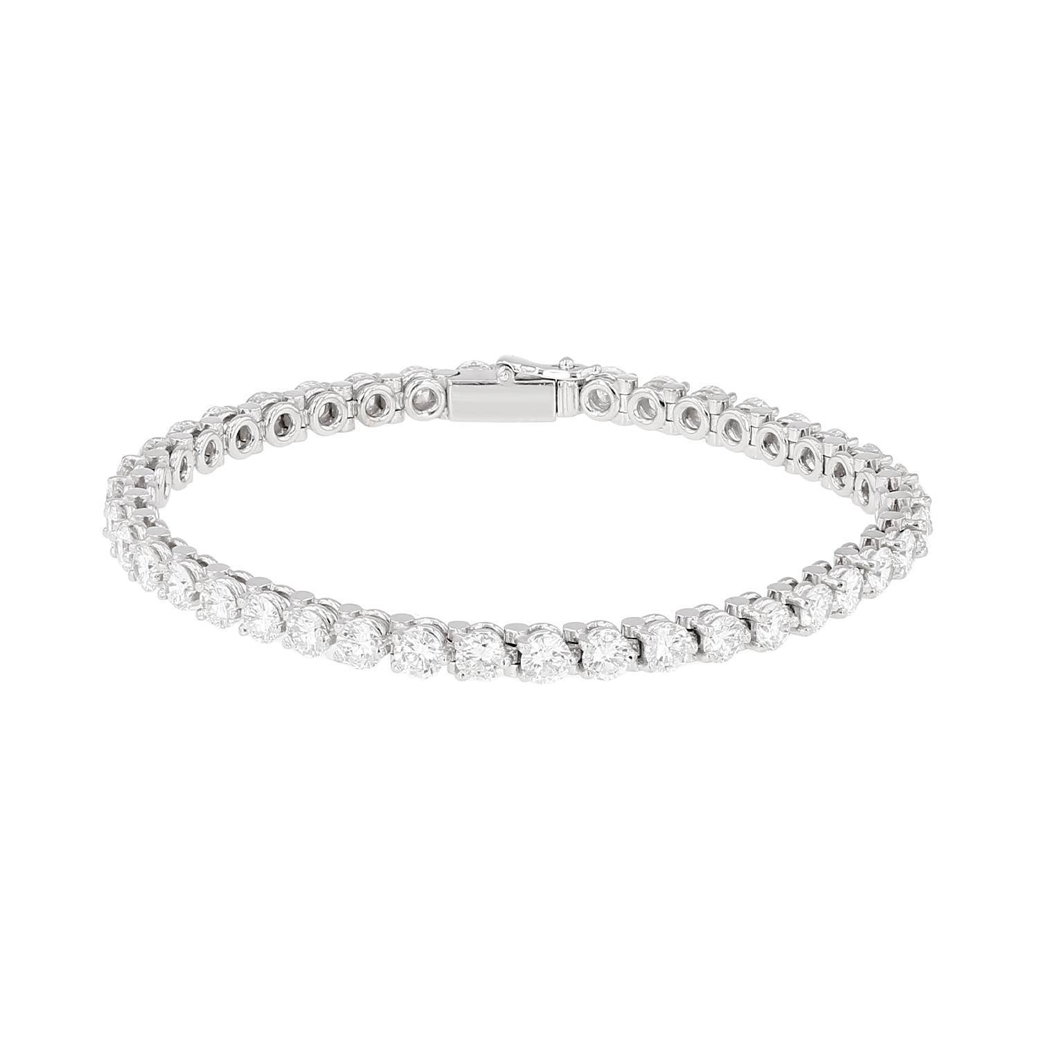 Bracelet Cartier Lignes Essentielles en platine et diamants