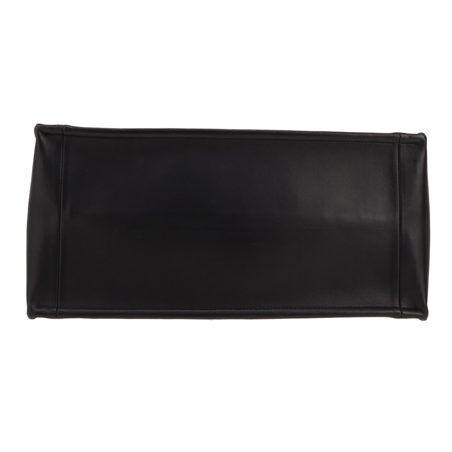 Sac cabas Dior   en cuir cannage noir - Detail D1