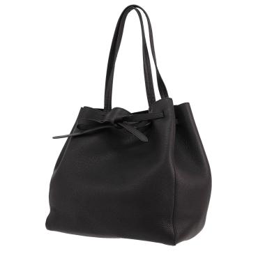 Sac cabas Celine  Cabas Phantom en cuir grainé noir
