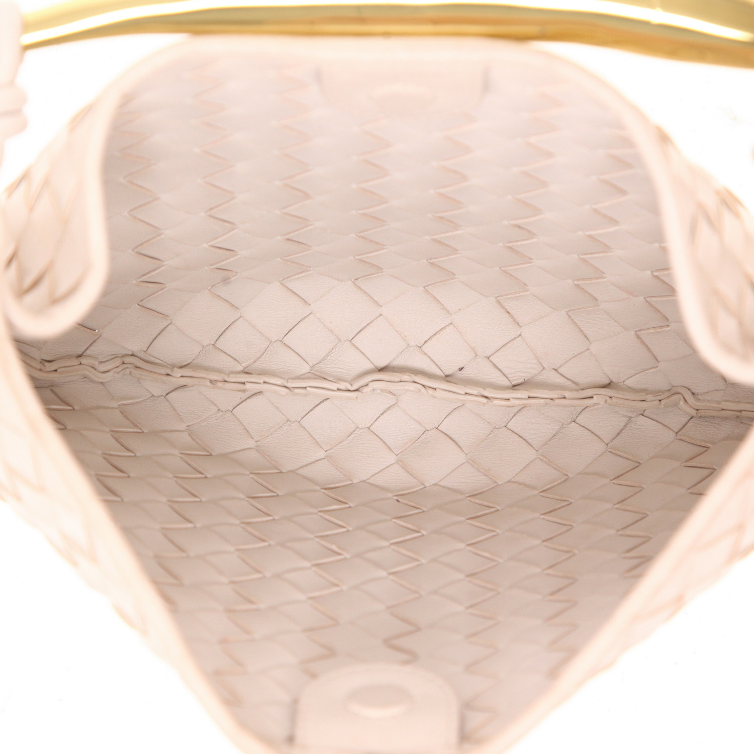 Bottega Veneta  Sardine handbag  in ecru intrecciato leather - Detail D3