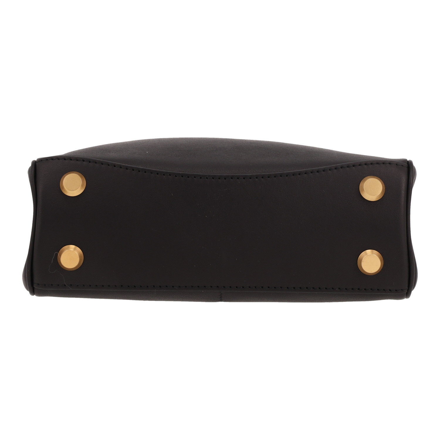 Balenciaga  Rodeo mini  shoulder bag  in black leather - Detail D1