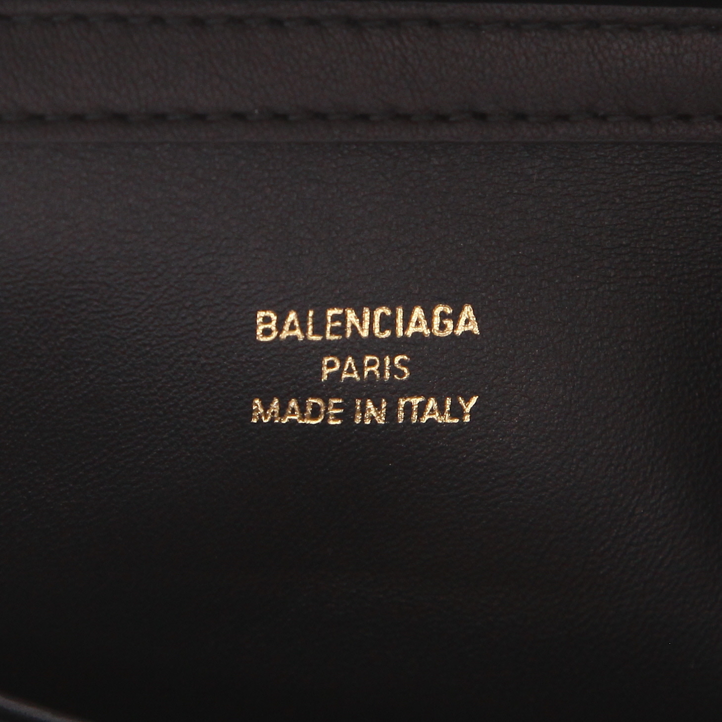 Balenciaga  Rodeo mini  shoulder bag  in black leather - Detail D2