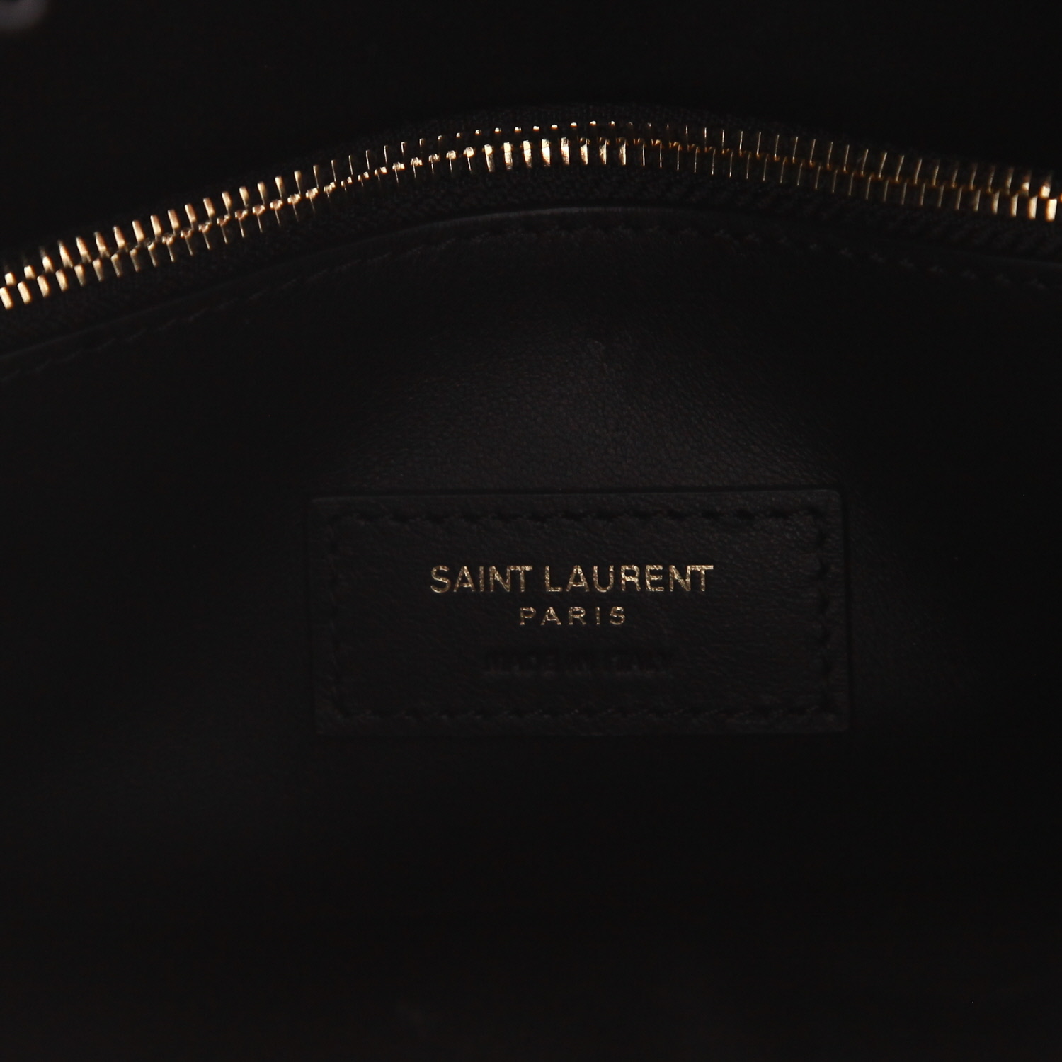 Borsa Saint Laurent  5 à 7 modello piccolo  in pelle nera - Detail D2