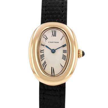 Montre Cartier Baignoire petit modèle  en or jaune Ref: Cartier - 3827  Vers 1990