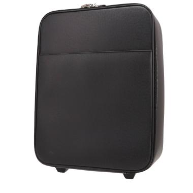 Valise Louis Vuitton  Pegase en cuir taiga noir