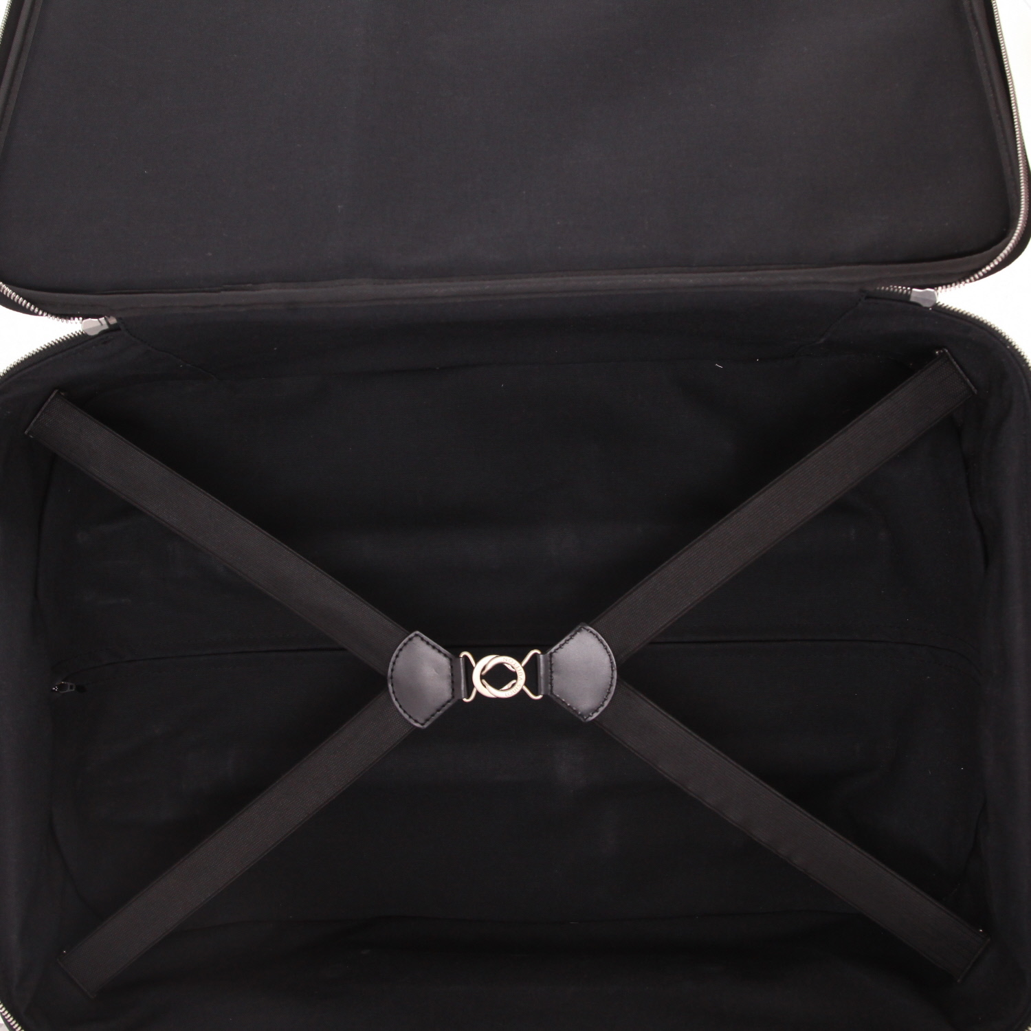 Valigia Louis Vuitton  Pegase in pelle taiga nera - Detail D3