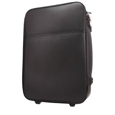 Louis Vuitton leather suitcase