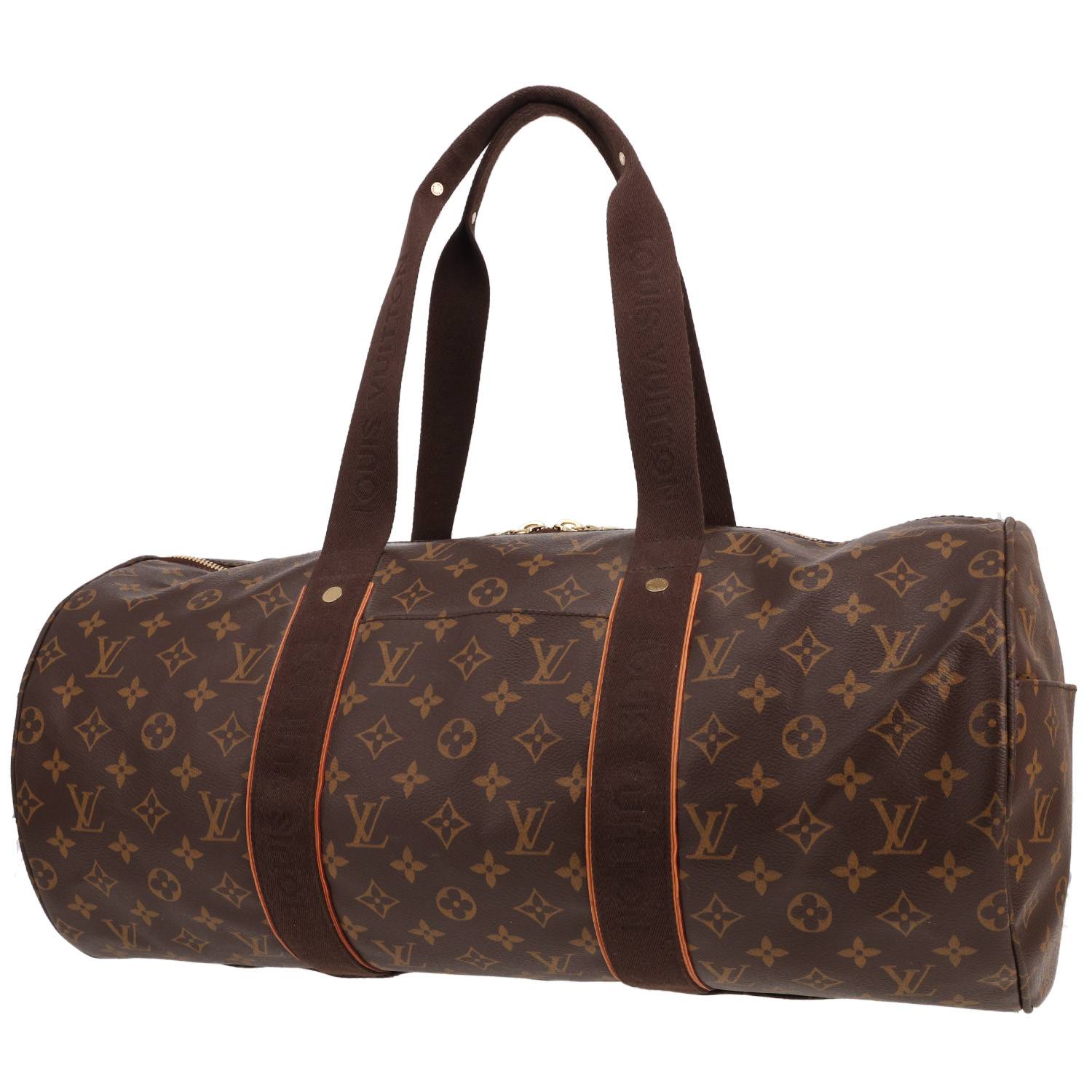 Sac Polochon Louis Vuitton Monogram Marron Occasion Sac Polochon Louis Vuitton Monogram Marron Occasion
