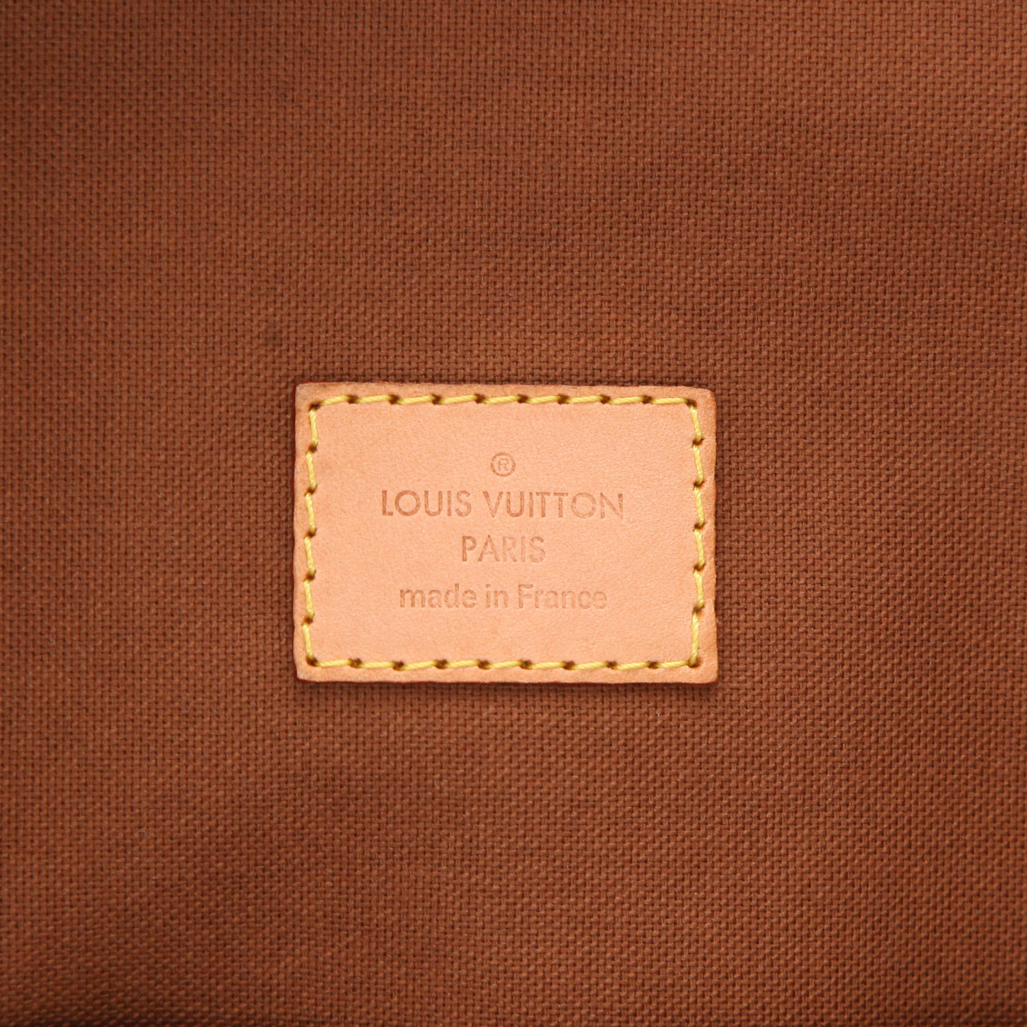 Sac de voyage Louis Vuitton  Polochon en toile monogram marron - Detail D2