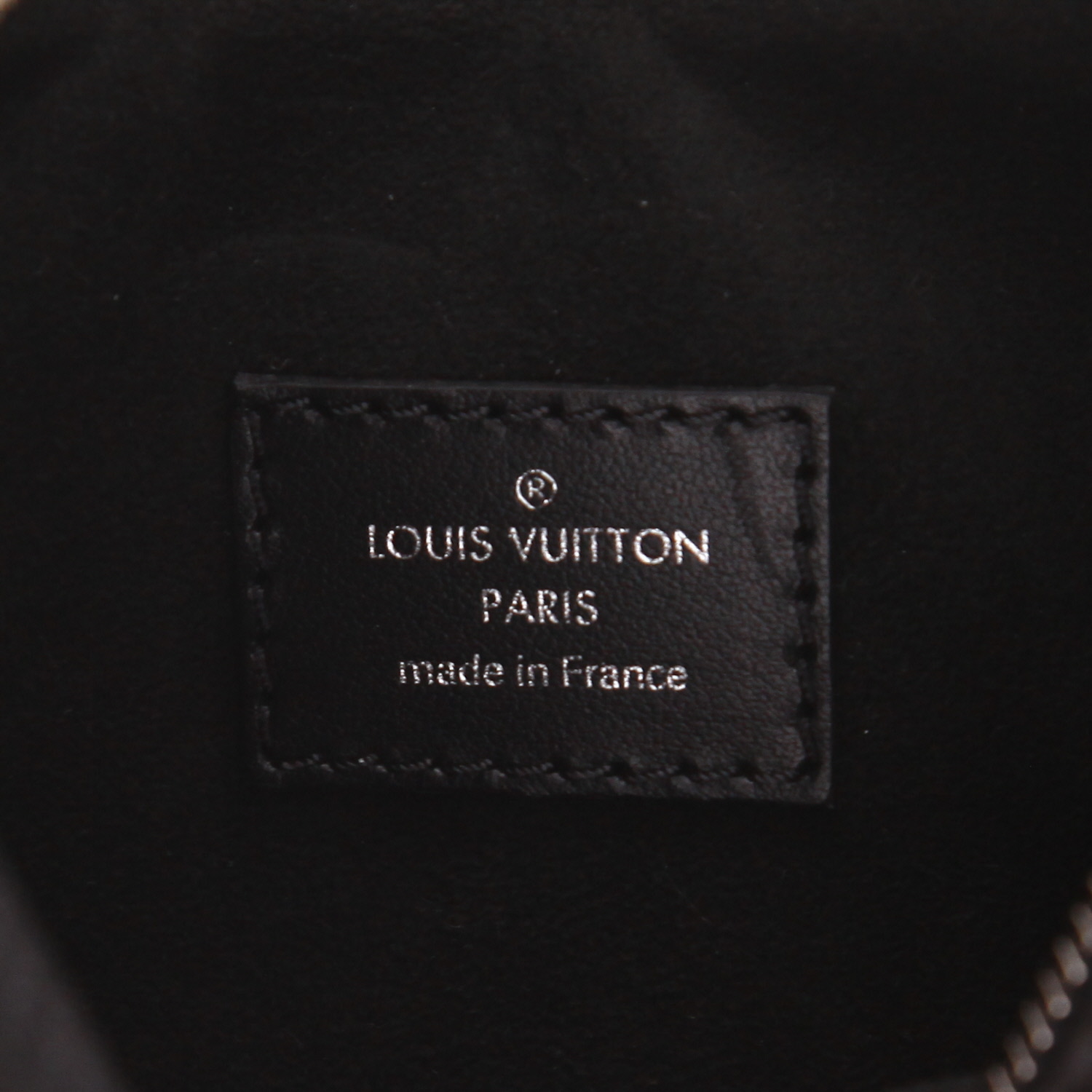 Bolso de mano Louis Vuitton  Loop Hobo en cuero Monogram negro - Detail D2