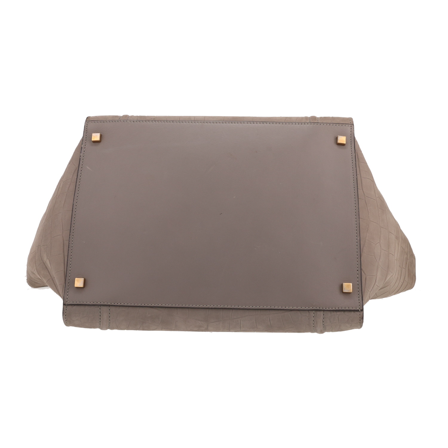 Shopping bag Celine  Phantom in pelle grigia - Detail D1