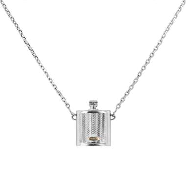 Hermès  necklace in silver and vermeil