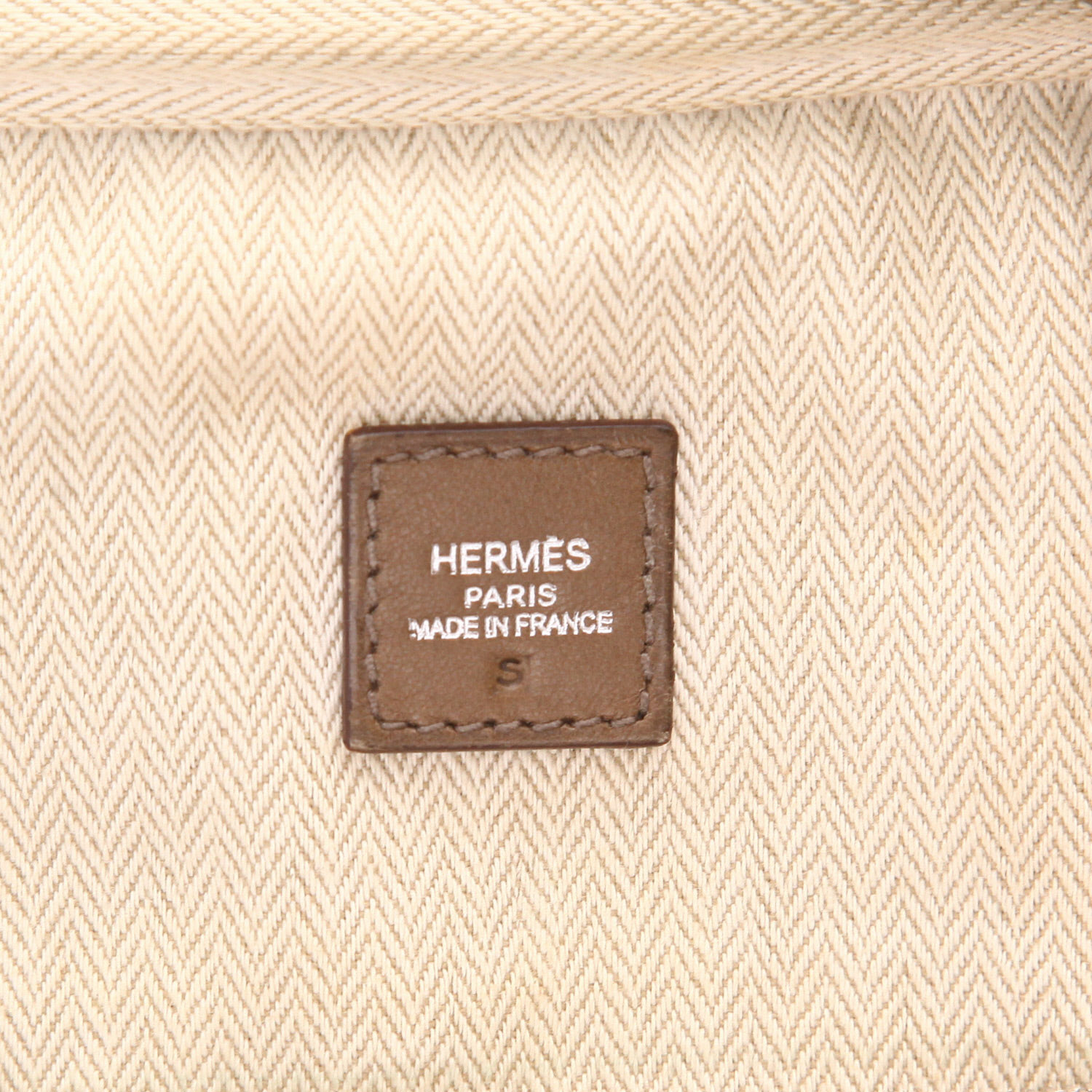 Borsa a tracolla Hermès  Reporter in pelle Swift marrone - Detail D2