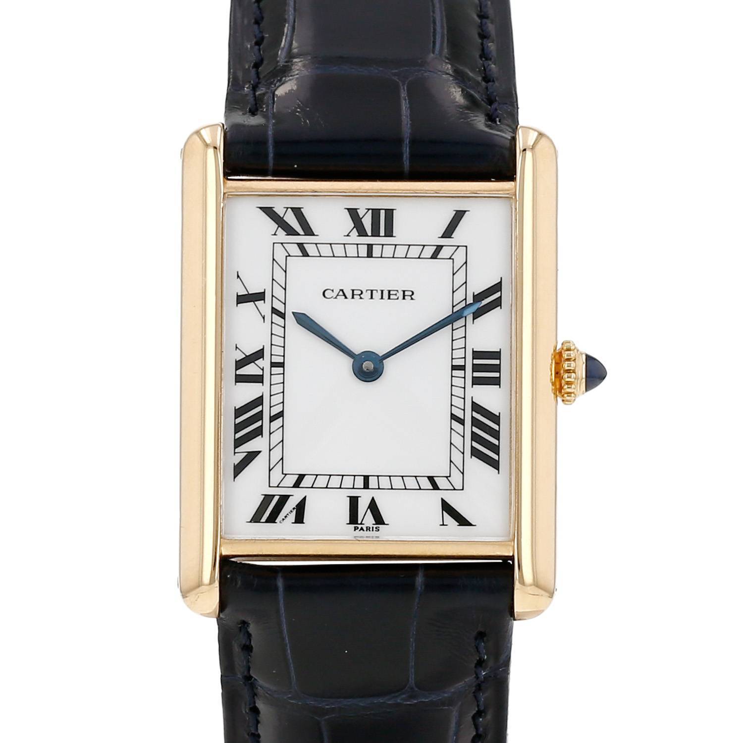 Montre Cartier Tank Louis Cartier Jumbo en or jaune Ref: Cartier -