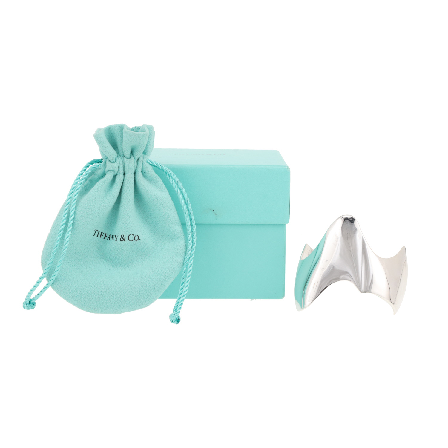 Brazalete Tiffany & Co Frank Gehry de plata