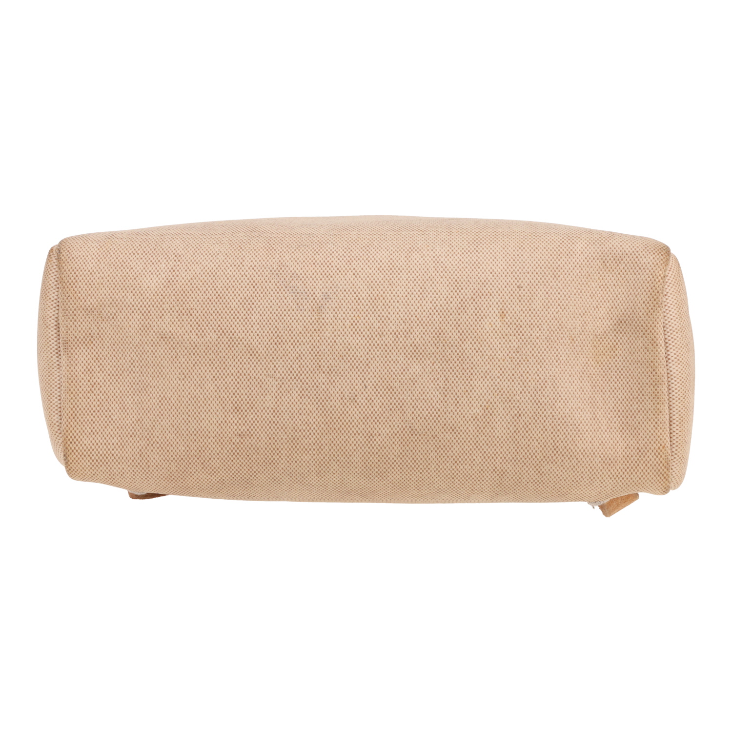 Hermès  Herbag - Backpack backpack  in beige "H" canvas  and gold leather - Detail D1