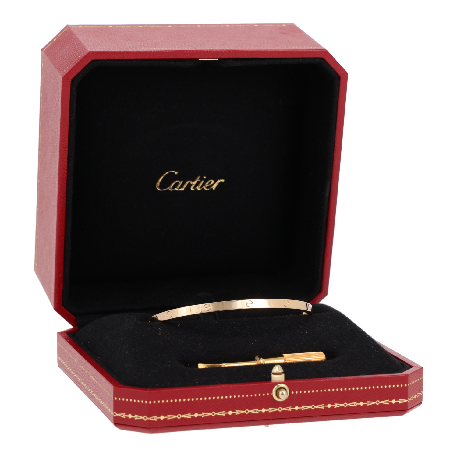 Cartier Love small model bracelet in yellow gold