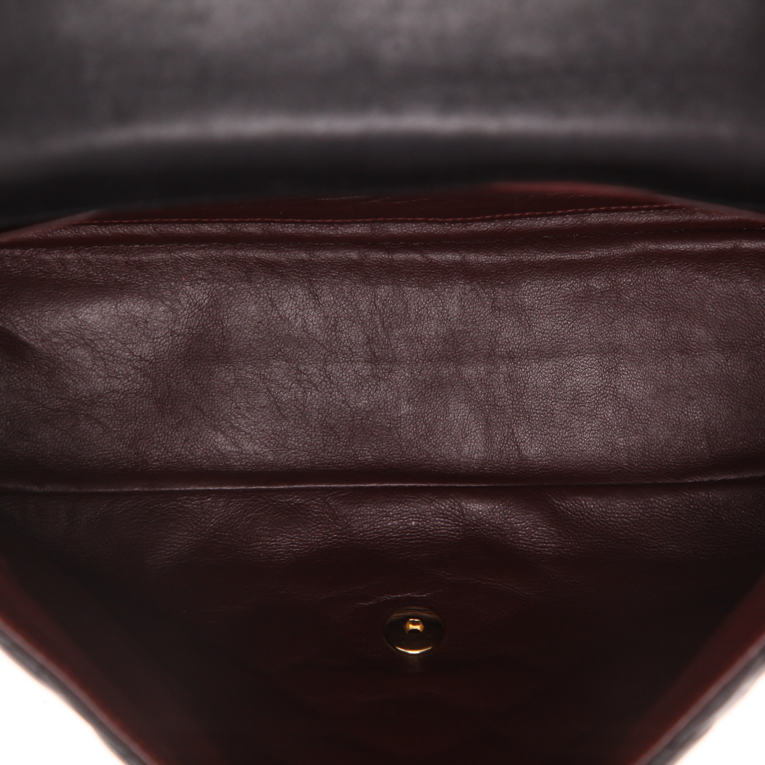 Bolso bandolera Chanel  Timeless Maxi Jumbo en cuero acolchado negro - Detail D3