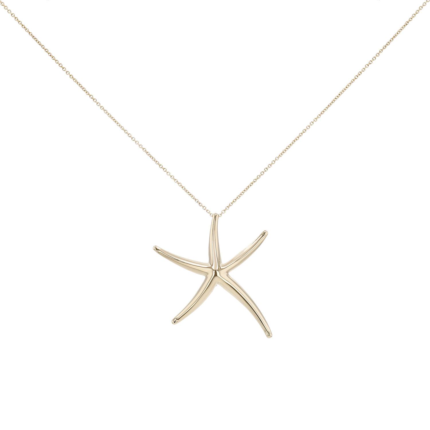 Collier Tiffany & Co Elsa Peretti en or jaune