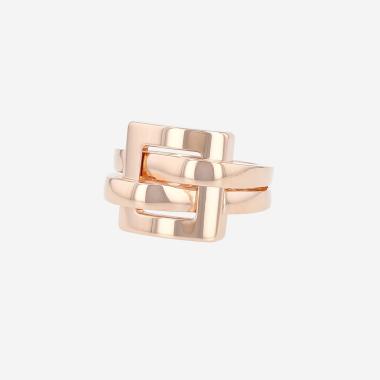 Bague Boucheron Déchainé en or rose