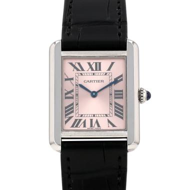 Reloj Cartier Tank Solo modelo pequeño  de acero Ref: Cartier - 3170  Circa 2010