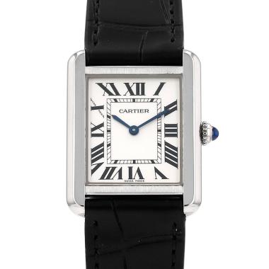 Orologio Cartier Tank Solo in acciaio Ref: Cartier - 3170  Circa 2010
