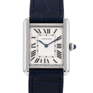 Orologio Cartier Tank Solo in acciaio Ref: Cartier - 3710  Circa 2010