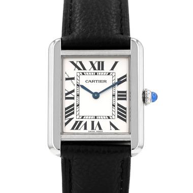 Cartier Tank Solo  small model  in stainless steel Ref: Cartier - 2716  Circa 2010