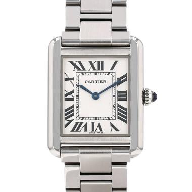 Cartier Tank Solo  small model  in stainless steel Ref: Cartier - 3170  Circa 2019