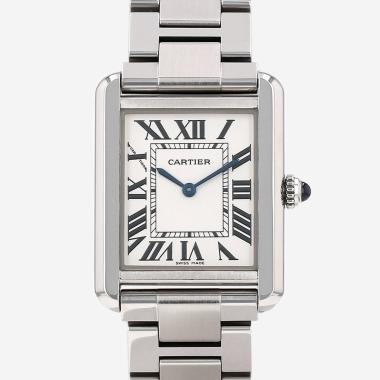Cartier Tank Solo  in stainless steel Ref: Cartier - 3170  Circa 2019