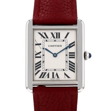 Reloj Cartier Tank Solo modelo grande  de acero Ref: Cartier - 3169  Circa 2010