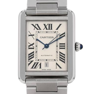 Orologio Cartier Tank Solo in acciaio Ref: Cartier - 3515  Circa 2010
