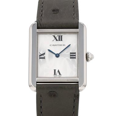 Reloj Cartier Tank Solo modelo pequeño  de acero Ref: Cartier - 2716  Circa 2010