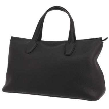 Borsa The Row  Marcel in pelle martellata nera