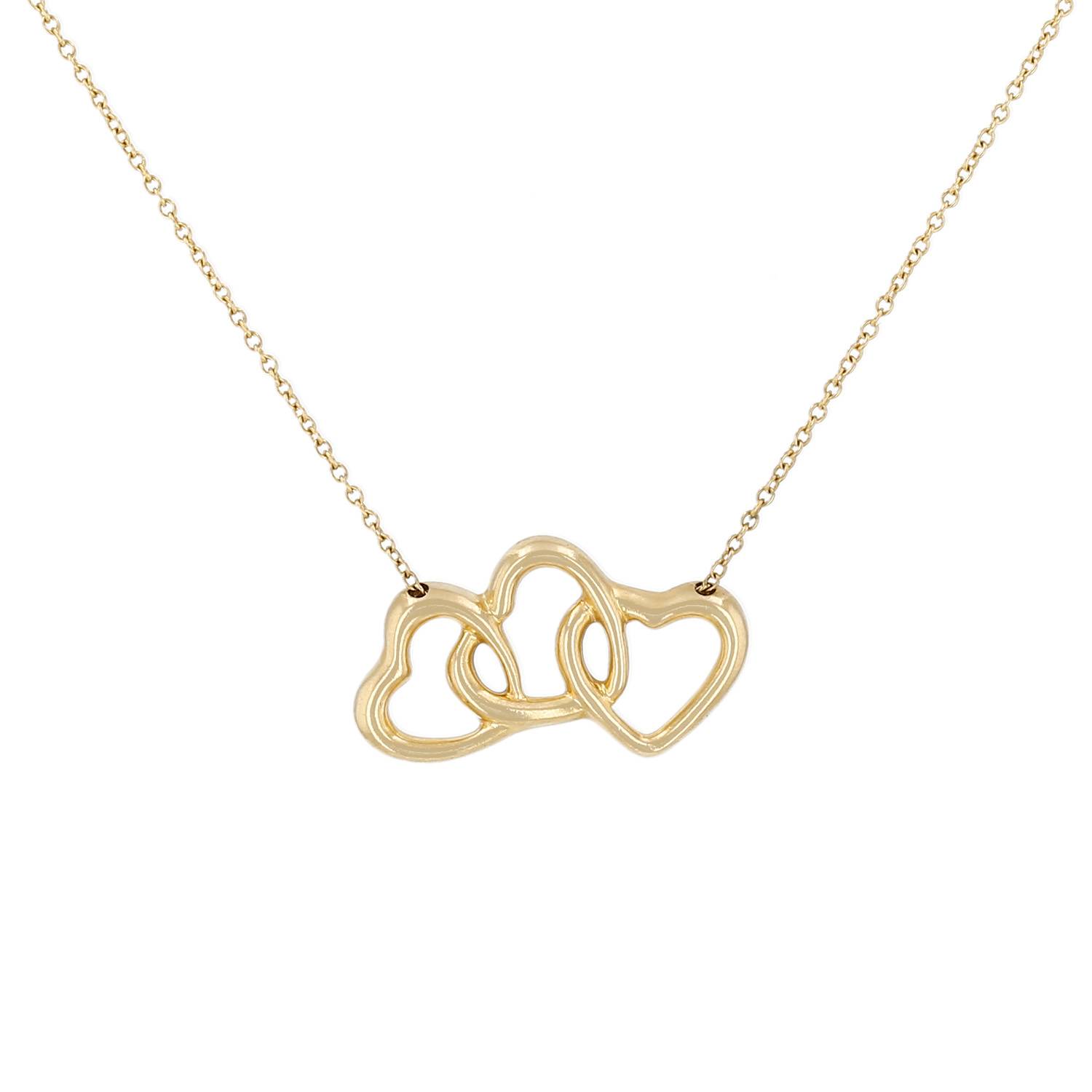 Collier Tiffany & Co Hearts en or jaune