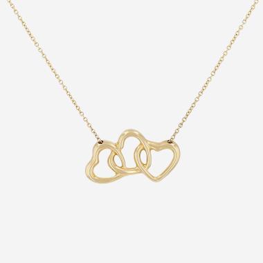 Collier Tiffany & Co Hearts en or jaune