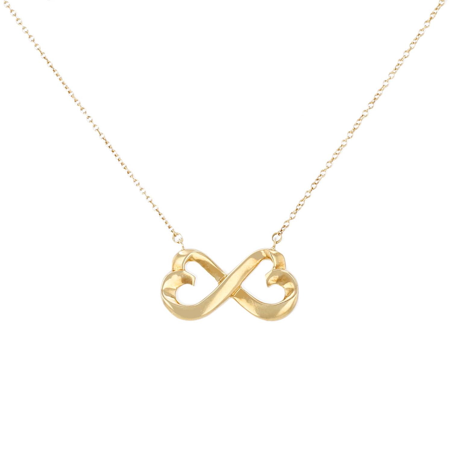 Collier Tiffany & Co Loving Heart en or jaune