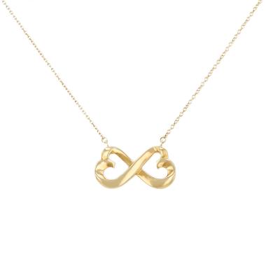 Tiffany & Co Loving Heart necklace in yellow gold