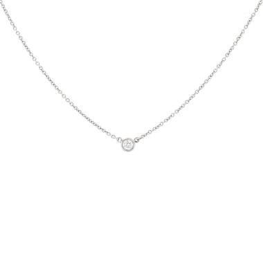 Collana Tiffany & Co Diamonds By The Yard in platino e diamante