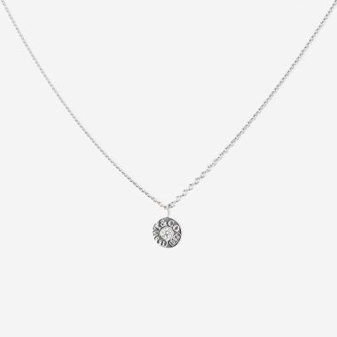 Pendentif Tiffany & Co 1837 en or blanc et diamant