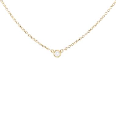 Collana Tiffany & Co “Diamonds By The Yard” in oro giallo e diamanti