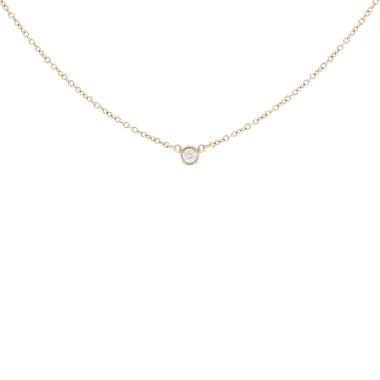 Collier Tiffany & Co Diamonds By The Yard en or jaune et diamant