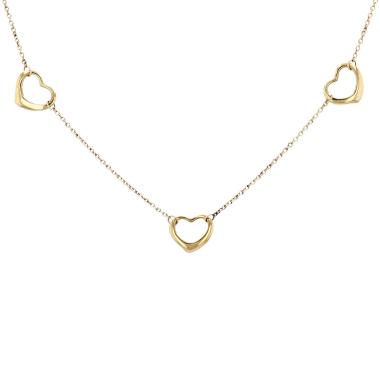 Collier Tiffany & Co Open Heart en or jaune