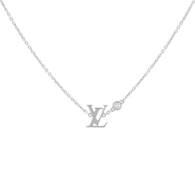Louis Vuitton Idylle Blossom necklace in white gold and diamond
