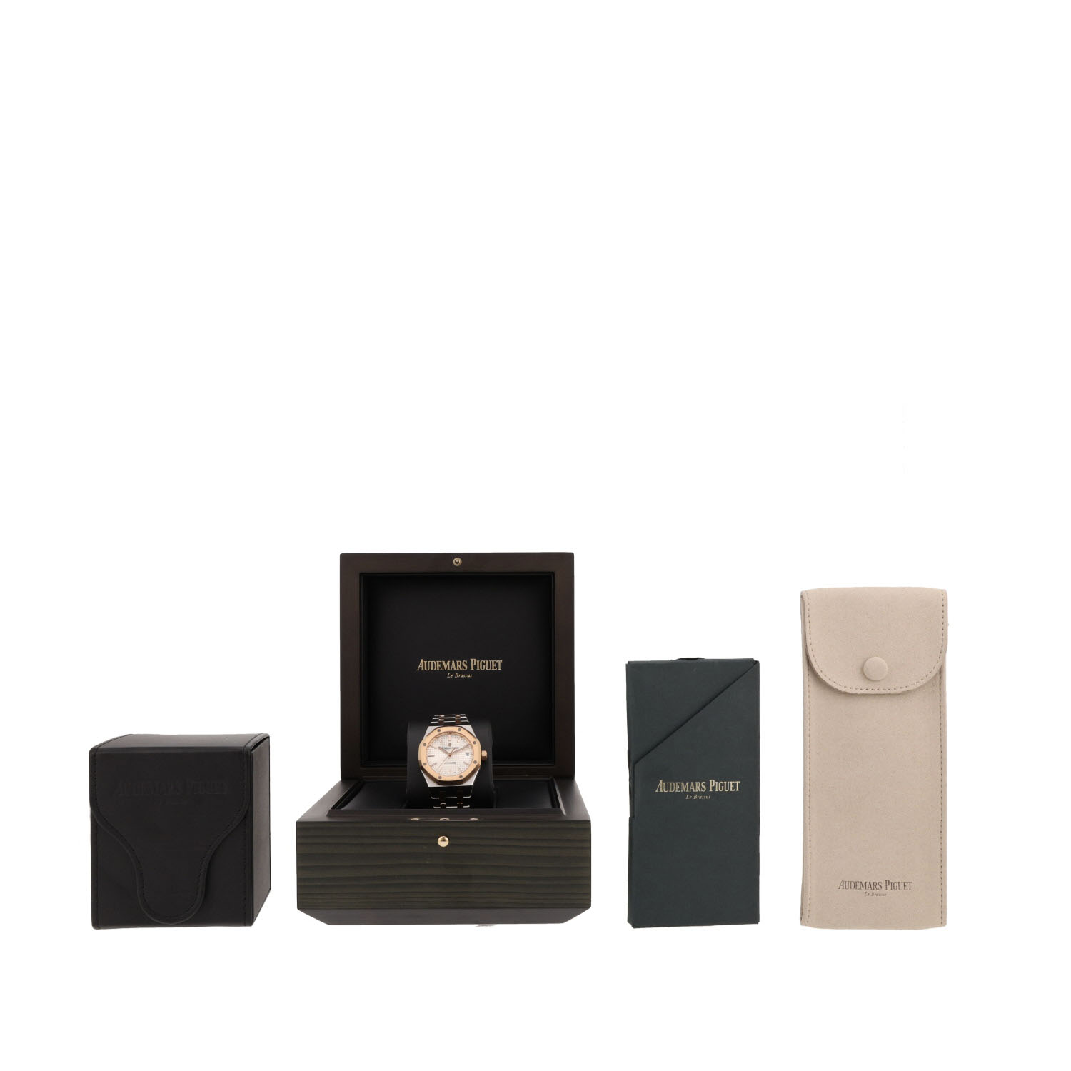 Montre Audemars Piguet Royal Oak en or et acier Ref: Audemars Piguet - 15450SR  Vers 2021