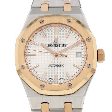 Montre Audemars Piguet Royal Oak en or et acier Ref: Audemars Piguet - 15450SR  Vers 2021