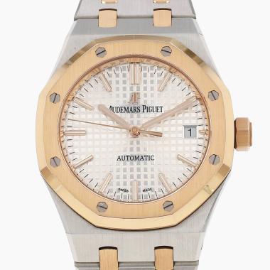 Montre Audemars Piguet Royal Oak en or et acier Ref: Audemars Piguet - 15450SR  Vers 2021